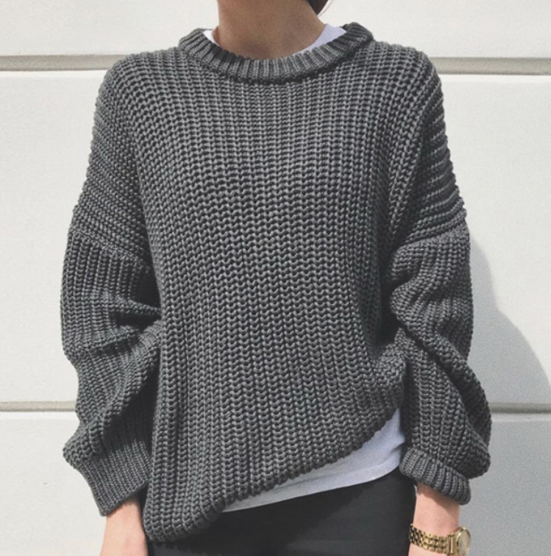 Loose Autumn Sweater Women New Oversized Warm Female Pullovers